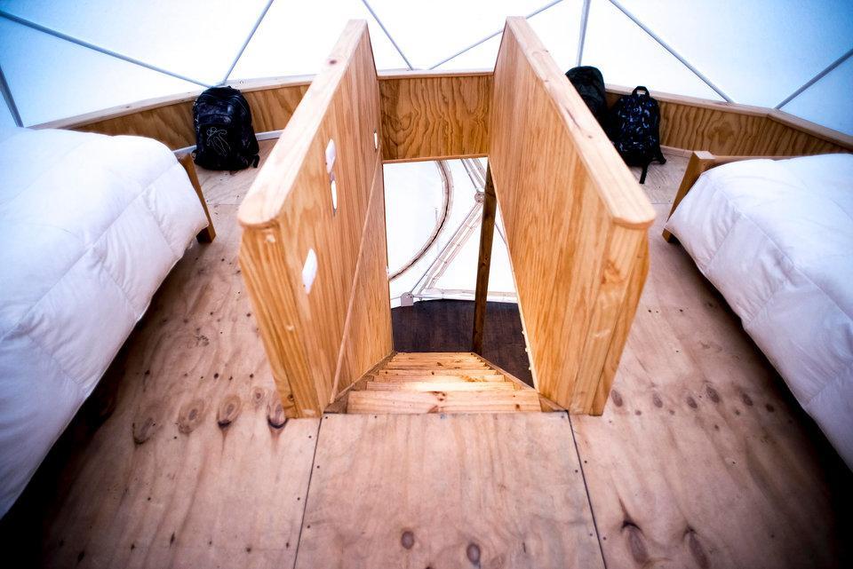 Glamping Domos Treepod Hotel Las Trancas Eksteriør billede