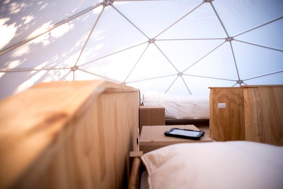 Glamping Domos Treepod Hotel Las Trancas Eksteriør billede