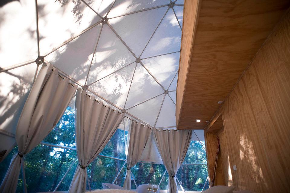 Glamping Domos Treepod Hotel Las Trancas Eksteriør billede